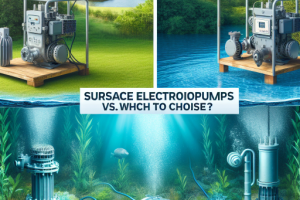 Electrobombas de superficie vs. Electrobombas sumergibles: ¿Cuál elegir?